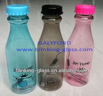 650ML Creative life Airproof Plastic Portable Water Bottles Plastic Soda Bottles