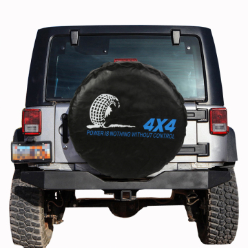 PU Leather Universal Spare Tire Cover for SUV, Car, Trailer, RV, and Truck