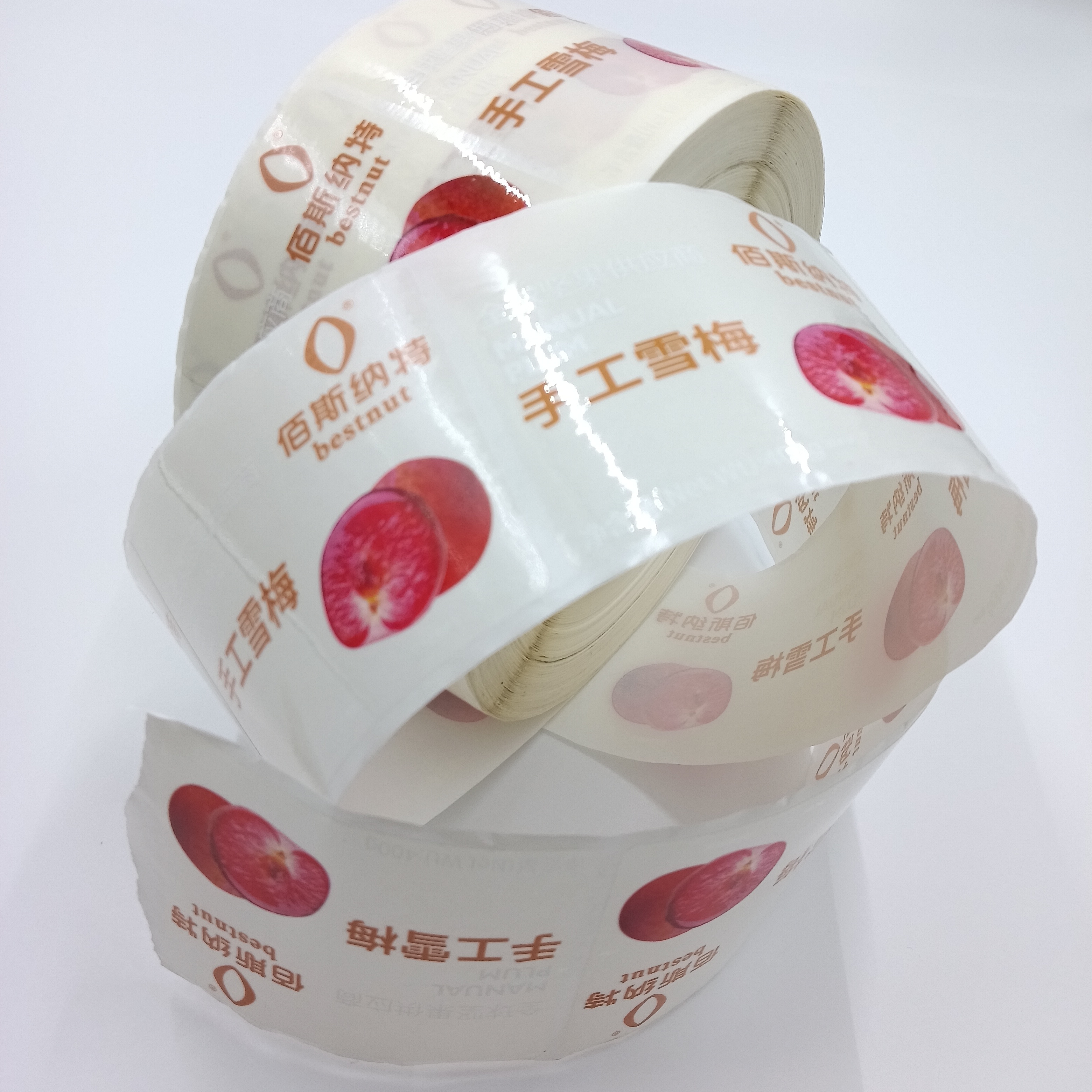 防水自动贴纸卷标签