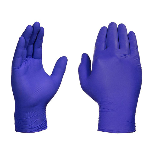 Одноразовые нитриловые медицинские перчатки без пудры