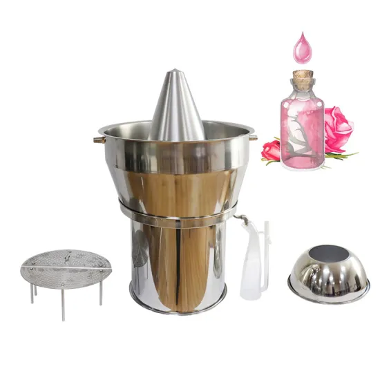 Made in China Essential Oil Distillation Equipment and ISO Jasmine Essential Oil Distillation Machine