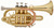 music trumpet of gold lacquer Bb key trumpet for children made in China