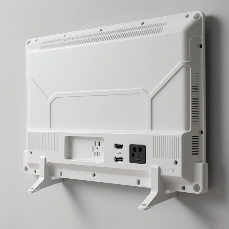 TV Case Back Cover Plastic Injection Molding