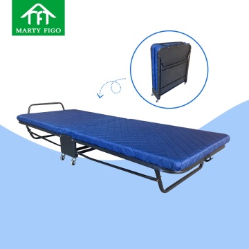 OEM Customized Reinforced Metal Foldable Guest Bed for Hospital, Office, Hotel, and Amazon