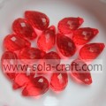 Mix color Clear Rhombus Water Drop Plastic Beads for Earring