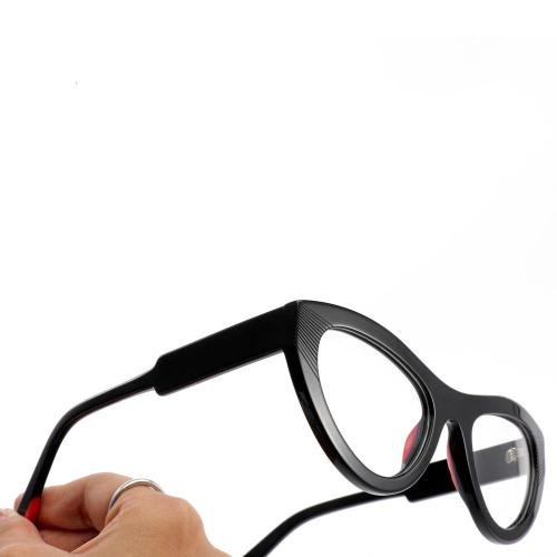 Retro Full Solid Acetate Cat Eye Sunglasses