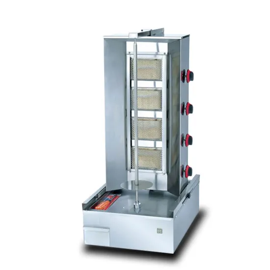 Professional Commercial Kitchen Equipment: Durable Rotary Gas Doner Kebab Making Machine