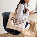 Durable Custom Canvas Tote Bag With Zipper