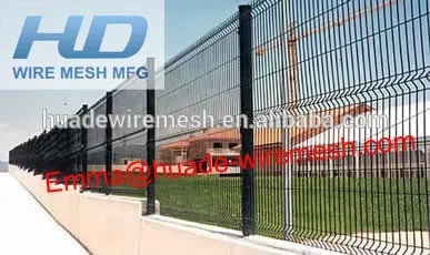 vinyl coated yard guard Green security Panel Fences
