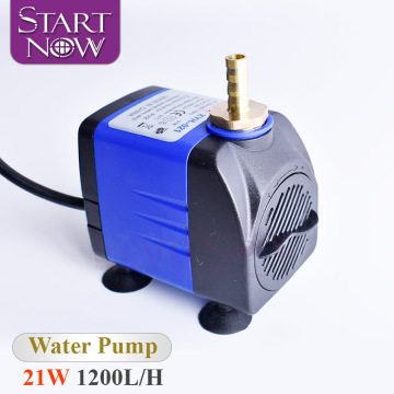 Startnow 21W Multifunctional Pump for Aquarium, Fish Farming, Fountain, Pond, and CO2 Systems - 1200L/H Flow, 2 Meter Lift