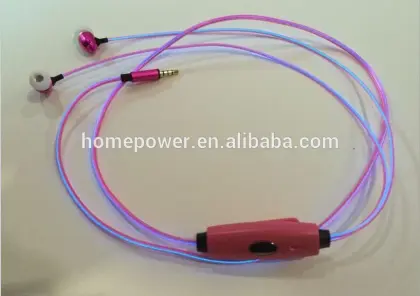 Led Flowing Light Earphone