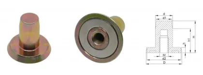 Precast Concrete Framework Socket Magnets