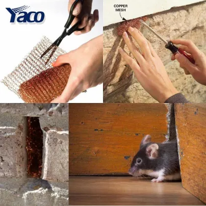 Copper Wire Mesh for Pest Control - 0.23mm Wire Weave Netting