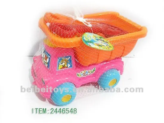 Plastic Beach Car with Accessories