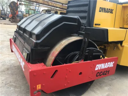 Used Dynapac CC421D Road Roller in Nice Condition - Original Machinery