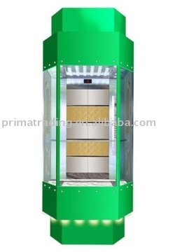 Panoramic elevator cabin PSM-503A