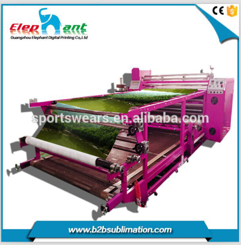 rotary heat transfer paper printing machine for handkerchief printing