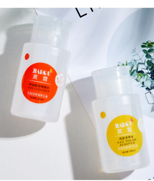 Nail polish remover with various scents