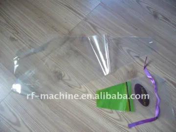 C-Plastic V shape Flower Bag Making Machine
