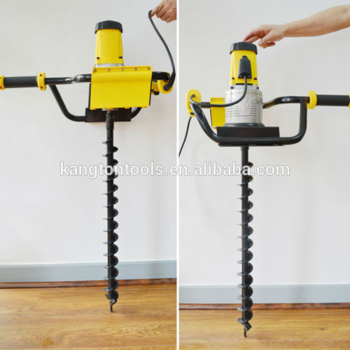 1200W 60mm/80mm/100mm/120mm/150mm/200mm Powered Earth Auger Ground Drill