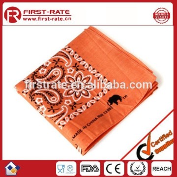 Fashion Design Cheap 100% Cotton Custom Bandana