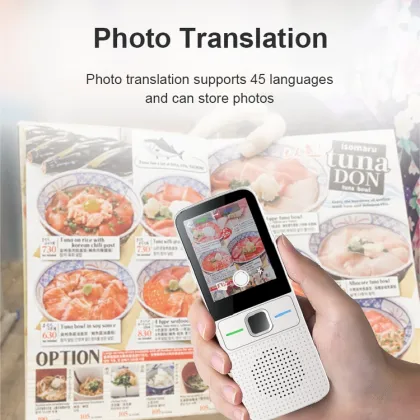T10 Portable Smart Voice Translator - 137 Languages WiFi & Offline Translation