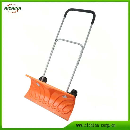 Heavy Duty Snow Shovel with Wheels