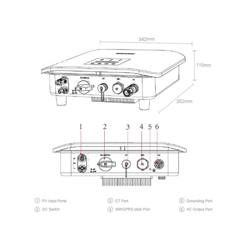 On-Grid Inverter on Grid Inverter 6KW to 10KW Power System Supplier