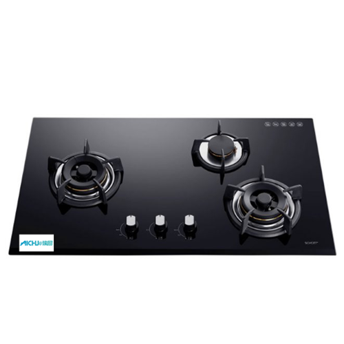 Inner 3-Burner Built-in Gas Hob Glass