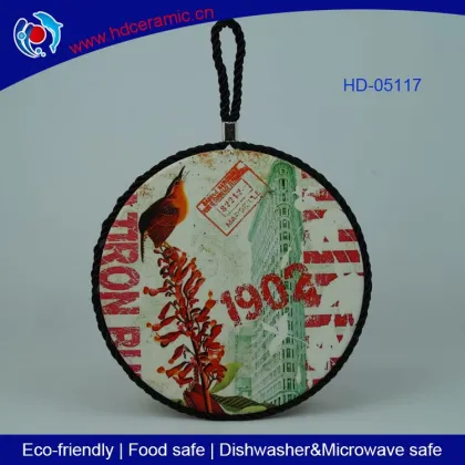 New Year Gifts Ceramic Pot Cushion,Tablemat, Ceramic Pot Holder