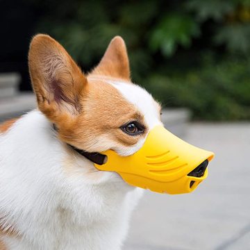 Couvercle de bouche silicone de canard doux avec bracelet réglable