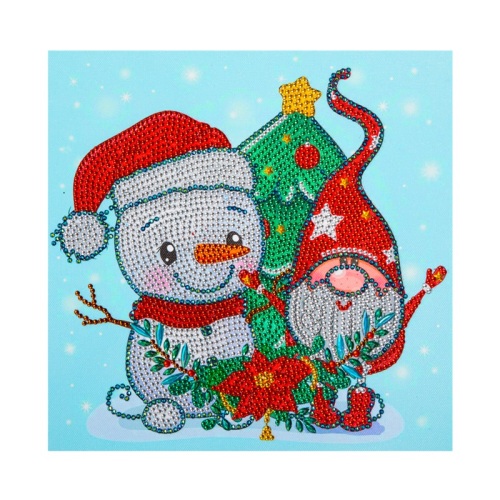 Cartoon Santa Claus 5D Diamond Painting Pittura decorativa