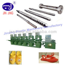 PVC/TPR/EVA ဖိနပ်များကို ပလပ်စတစ်ထိုးသွင်း ဝက်အူနှင့် စည်ပြုလုပ်သည့်စက်