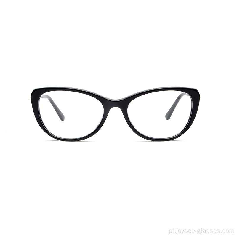 Moda Novo estoque Rim Full Cat Eye Acetato EyeGlasses Frames