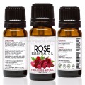 Personalize óleo essencial de rosa natural de grau terapêutico 10ml