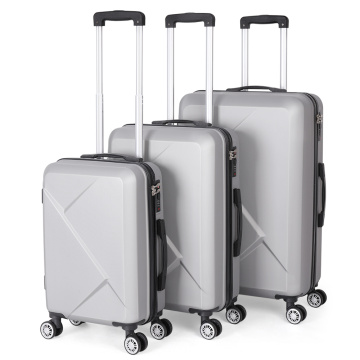 3 -częściowe zestawy bagażu podróży z wirującymi kółkami
