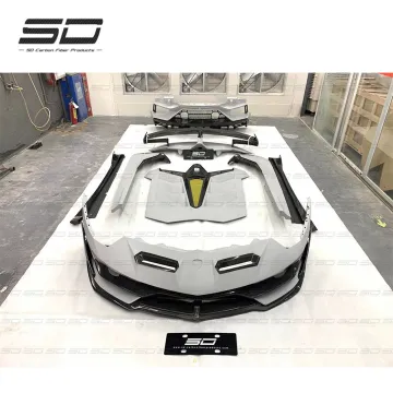 SVJ Style Dry Carbon and Half Carbon Body Kit for Lamborghini Aventador P700 LP720 LP750