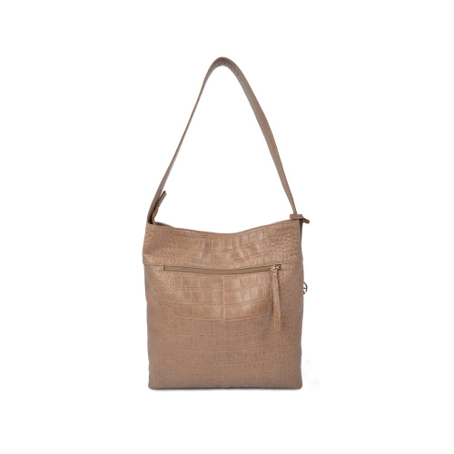 Bolso del hobo de las compras del diseño simple del cocodrilo para las mujeres