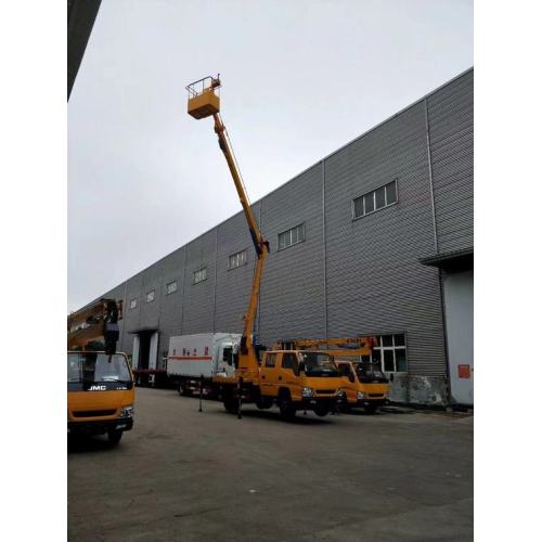 Customized Diesel Telescopic Boom Bucket Truck