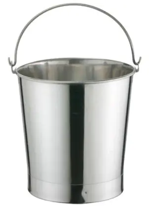 Stainless Steel Inclined Pail (XST-12)