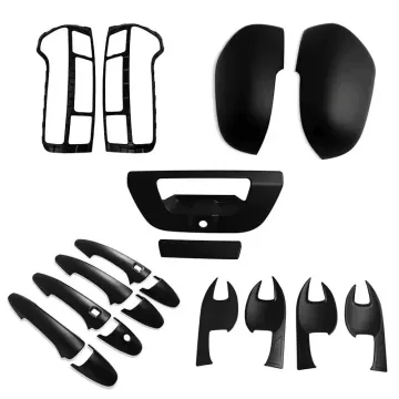 Ycsunz Garnish Cover Full Combo Set for GWM Accessories - Great Wall Poer Pao 2021-2023 BLACK KITS