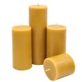 Beeswax Solid Pillar Candles Bulk