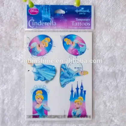 cartoon body temporary tattoo sticker
