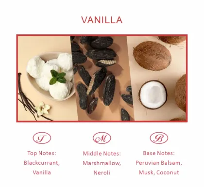 Vanilla Aromatherapy Fragrance Essential Oil Food Note