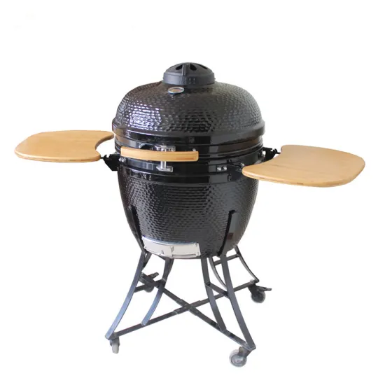 Factory Custom Kamado 24 Inch BBQ Grill Outdoor Egg Barbecue Cooker Charcoal Ceramic Grill