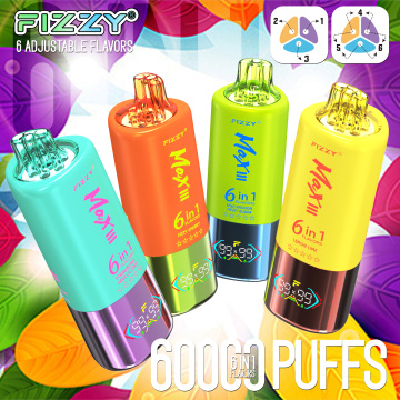 Wholesale FIZZY MAX III 60000puffs Disposable Vape