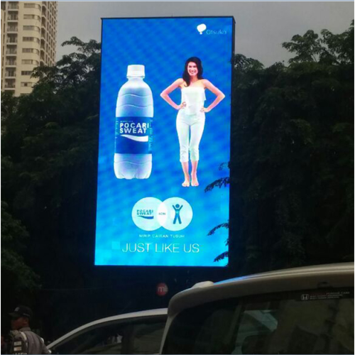 Outdoor Pole Advertising P5 Video Machine Led Display