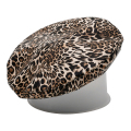 Wanita Fesyen Hat Beret Cetak Leopard