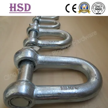 D Shackle, European Type, JIS D Type, Us Forged D Type Shackle, Anchor Shackle, Rigging Hardware, Marine Hardware