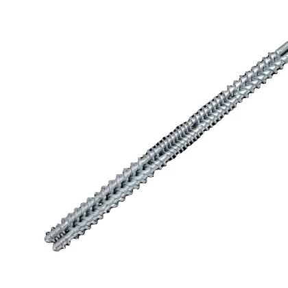 KMD twin screw and barrel for pvc pipe